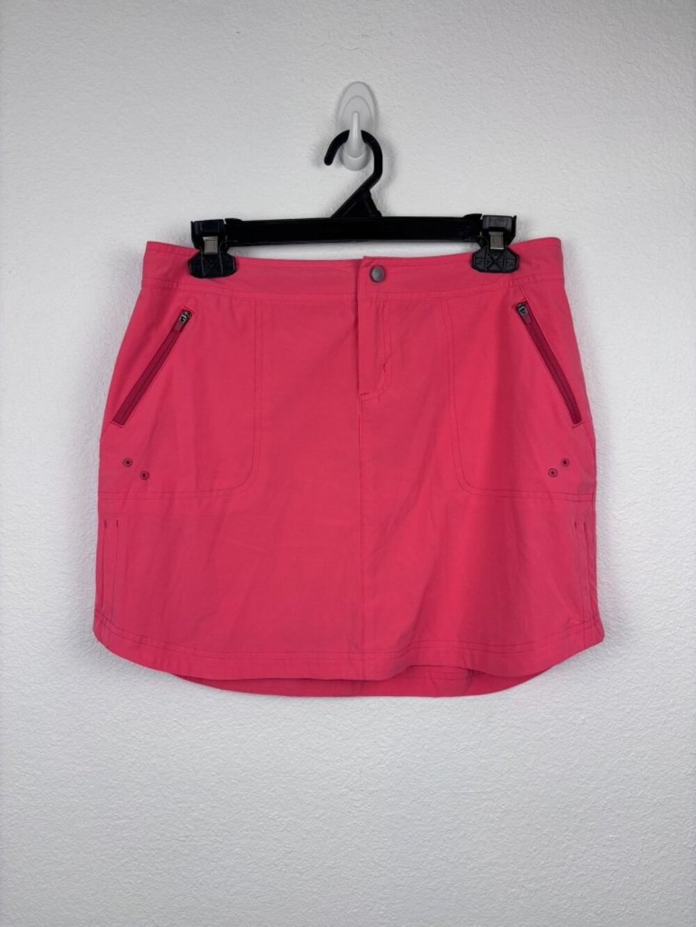 Title Nine women's 4 coral pink swim skirt cover up modest swimwear athletic